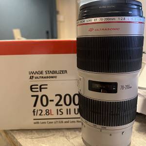 Canon EF 70-200mm f/2.8 L ll USM 連 B+W filter