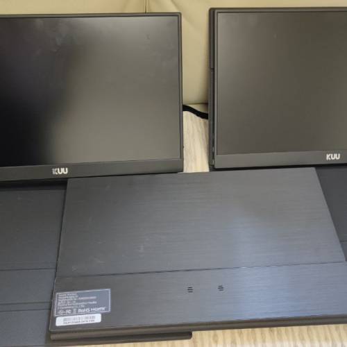 KUU Portable Monitor 15.6'' 1080P FHD USB-C/HDMI Portable  Monitor