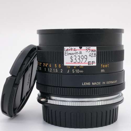 98% New Leitz Elmarit-R 35mm F2.8手動鏡頭, 深水埗門市可購買