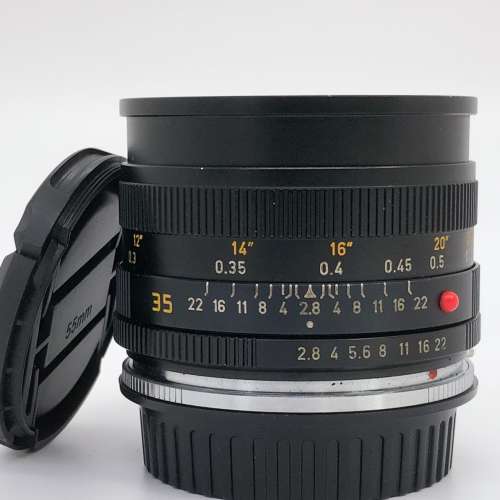 98% New Leitz Elmarit-R 35mm F2.8手動鏡頭, 深水埗門市可購買