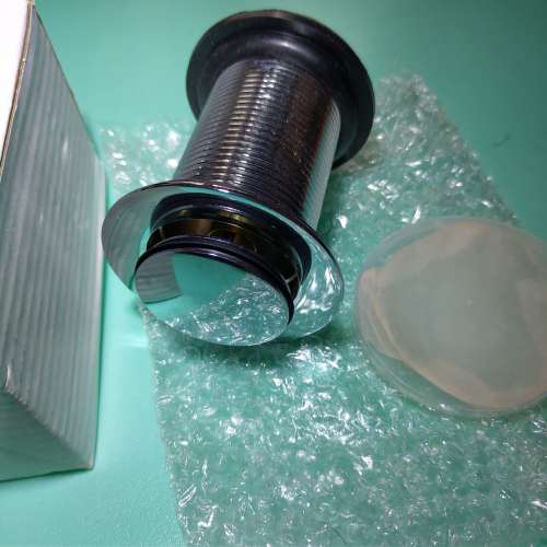 全新洗面盆下水 面盆彈弓去水