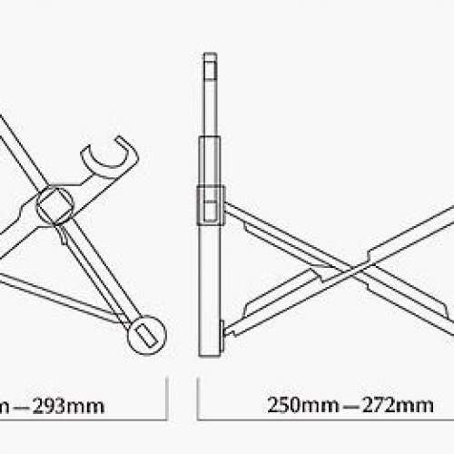 Stand for Macbook ThinkPad Notebook Computer Adjustable Portable NEW 全新手提...