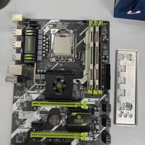 X5650 + 華南 x58 ATX + 3 X 4G RECC RAM