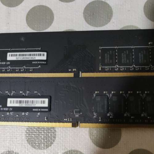 KLEVV Desktop Ram DDR4 2666 16GB+8GB共 24GB
