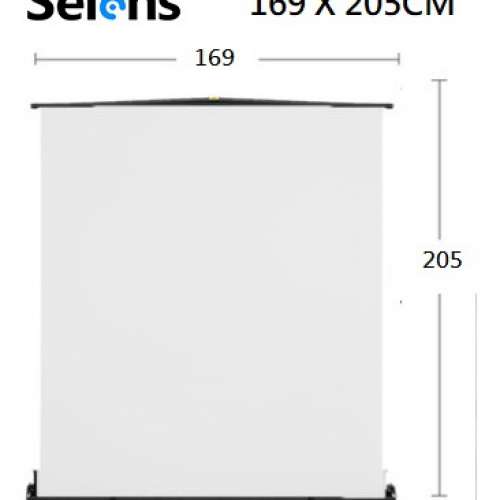 Selens 169cm(W) x 205cm(H) Roll Up Chromakey Background Set 背景屏幕易拉架