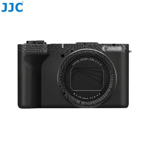 JJC Skin Film For CAN. PowerShot V1 機身保護貼 (Circuit Board Black 電路黑色)
