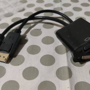 DisplayPort 轉 VGA、DVI線