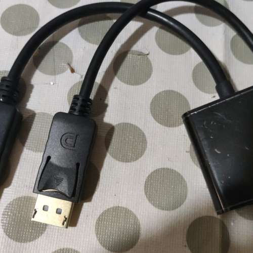 DisplayPort 轉 VGA、DVI線
