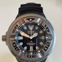 CITIZEN Professional Diver's 300m Titanium BJ8041-09E 鈦煙灰缸(RFN版)