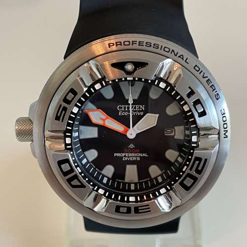 CITIZEN Eco-Drive Professional Diver's 300m BJ8050-08E 鋼煙灰缸