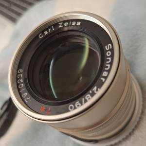Contax Carl Zeiss Sonnar T* 90mm f2.8 連sony E adaptor