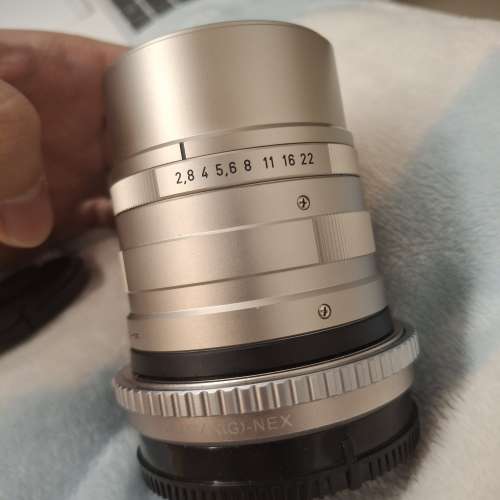 Contax Carl Zeiss Sonnar T* 90mm f2.8 連sony E adaptor