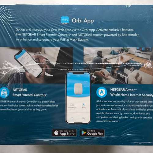 Netgear Wifi 6 triband mesh home system