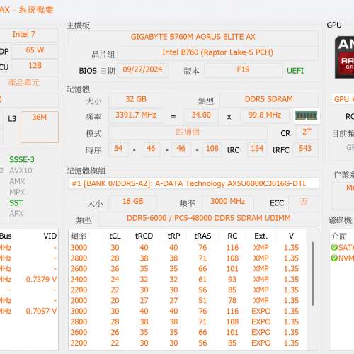 打機組合 (i9-13900F, 32GB DDR 5, RX6900XT, 500GB SSD, 3TB HHD)