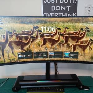 99%新華為Mateview GT34吋4K 165Hz 21:9 寬屏HDR color sound曲面電競顯示器