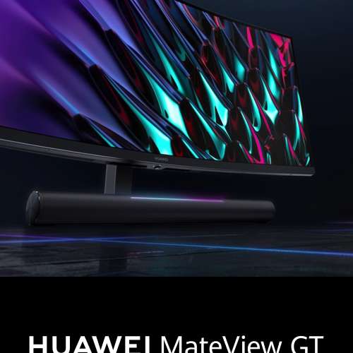 99%新華為Mateview GT34吋4K 165Hz 21:9 寬屏HDR color sound曲面電競顯示器