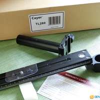 Cayer TL280 長鏡機身arca style托架 $380 講求穩固打雀必備