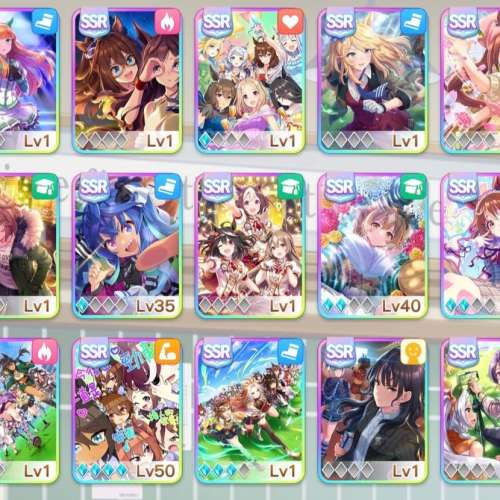 最高UF 有水著無聲鈴鹿(強勢頭領) 賽馬娘