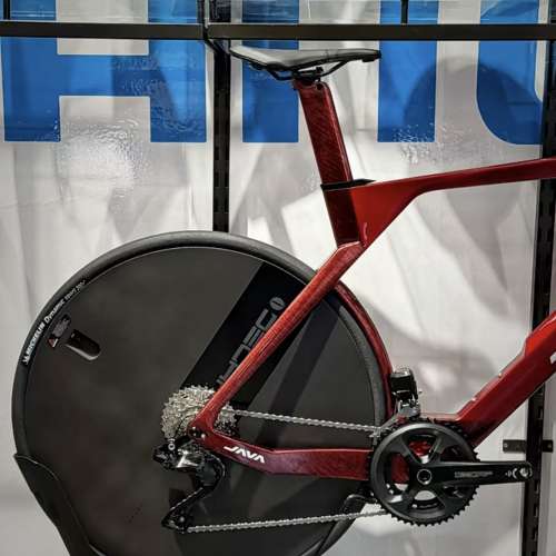 2025 新款 JAVA VITTORIA AIR SHIMANO 電變24速碳纖維公路車 送水架前後蛙燈