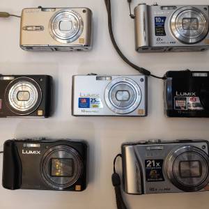 ( Panasonic  CCD 七大皇牌 ) Panasonic FX07 FX38 FX75 FX580 ZR3 ZS10 ZS20 ZS30...