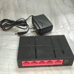 二手 水星 MERCURY SG105M 交換機 5埠 1000M Switch 5 Ports HK$25