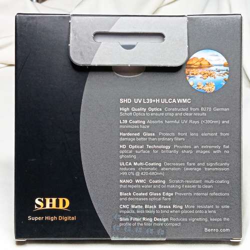 Benro 77mm SHD ULCA NANO UV
