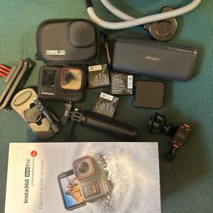 Insta360 ace pro 連圖中所有配件