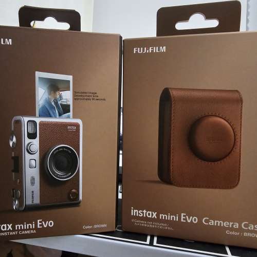 全新 100%new 富士 Fujifilm instax mini evo+原裝保護套