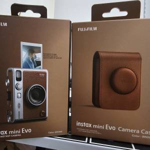 全新 100%new 富士 Fujifilm instax mini evo+原裝保護套
