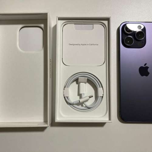 全新 iPhone 14 pro max 256gb eSim+實體sim 無鎖 原裝無拆 英/澳/日/歐版 一年蘋果...