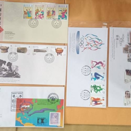 首日.紀念封 共20個