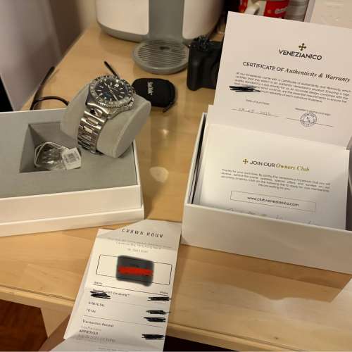 Venezianico Nereide GMT Ceratung