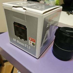 Samyang 45mm f1.8 sony e mount