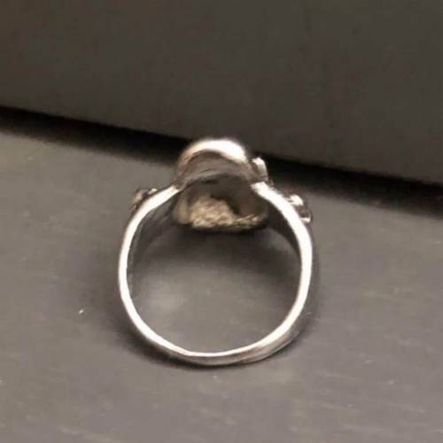 魔鬼 鬼面罩 面具 金屬 戒指 Ghost Devil mask metal ring