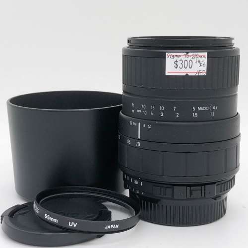 98% New Sigma 70-210mm F4-5.6 自動對焦鏡頭, 深水埗門市可購買