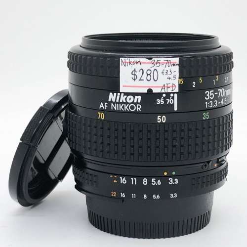 99% New Nikon 35-70mm F3.3-4.5自動對焦鏡頭, 深水埗門市可購買