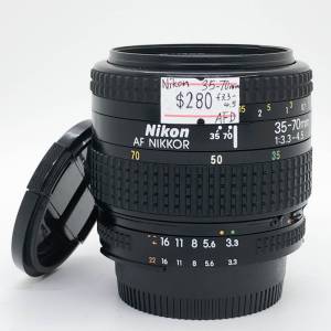 99% New Nikon 35-70mm F3.3-4.5自動對焦鏡頭, 深水埗門市可購買
