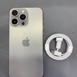 99%New iPhone 15 Pro Max 256GB 原色 蘋果保養至2025-8-22 電池效能98% 香港行貨 ...