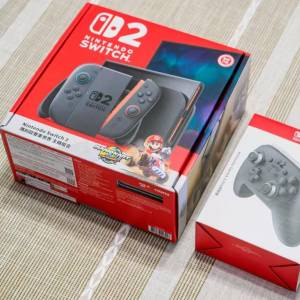 Nintendo 任天堂 Switch 2 同捆 馬里奧賽車世界全新行貨 有保飬