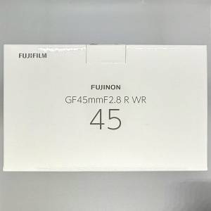 [99%新][行貨][已過保養] Fujifilm FUJINON LENS GF45mmF2.8 R WR