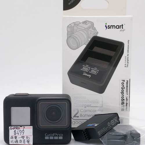 98% New GOPRO	Hero7 運動相機, 深水埗門市可購買