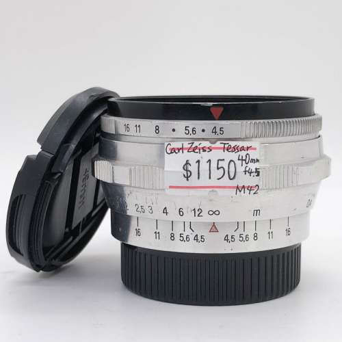 98% New Carl Zeiss Tessar 40mm F4.5手動鏡頭, 深水埗門市可購買