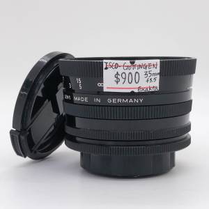 98% New ISCO Gottingen 35mm F3.5手動鏡頭, 深水埗門市可購買
