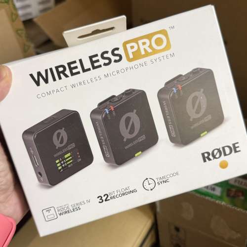 RODE Wireless Pro Compact Wireless Microphone System (平行進口產品)