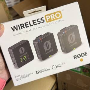 RODE Wireless Pro Compact Wireless Microphone System (平行進口產品)