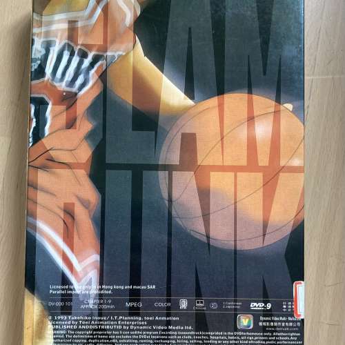 男兒當入樽 Slam dunk dvd 全套