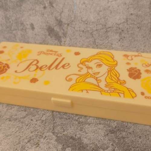 90%NEW 美女與野獸 Belle 貝兒 鉛筆盒 收納盒 Pencil Case