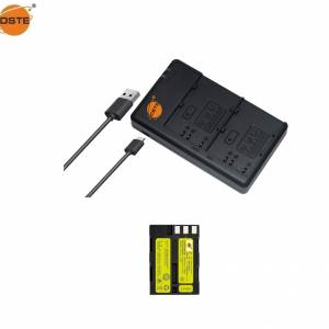 DSTE NIKON EN-EL3 /EN-EL3a / EN-EL3e Lithium-Ion Battery Pack With USB Charger