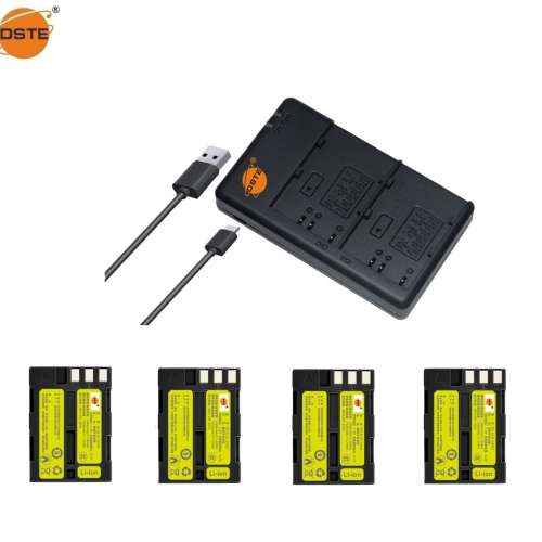 DSTE NIKON EN-EL3 /EN-EL3a / EN-EL3e Lithium-Ion Battery Pack With USB Charger