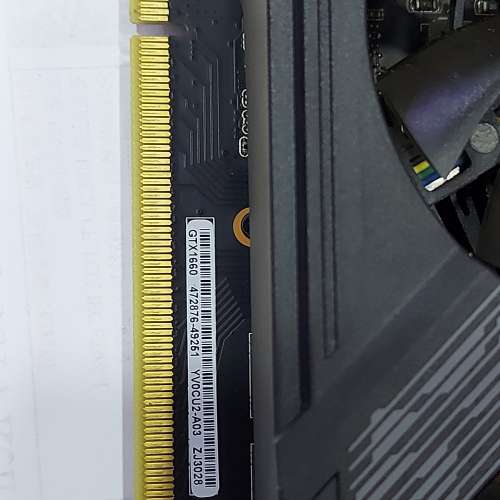 ASUS TUF-GTX1660S-O6G-GAMING 顯示卡GTX 1660 繪圖遊戲卡